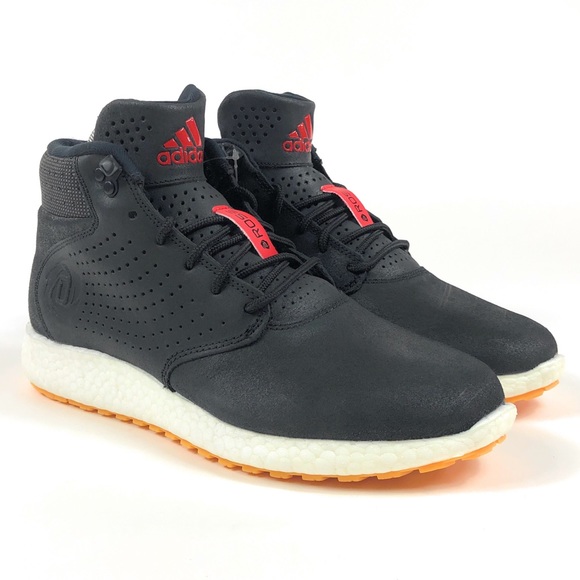Adidas D Rose Lakeshore Boost Black Shoes C77494 - Picture 2 of 9